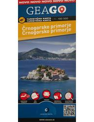 Turistička Karta - Crnogorsko Primorje - SUPER KARTA